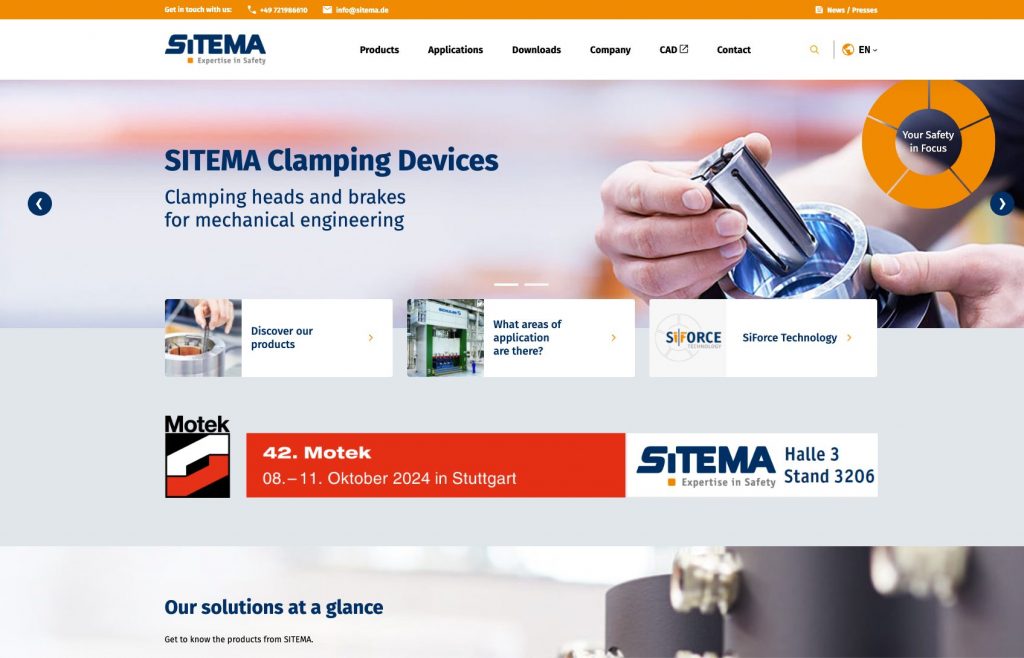 New look for SITEMA’s website