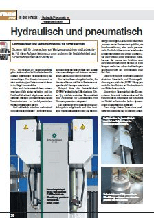 Clamping units for static holding and as emergency brak