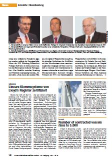 Linear clamping systems certified by Lloyd’s Register