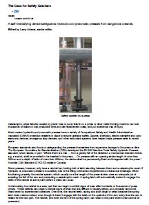 The case for Safety Catchers